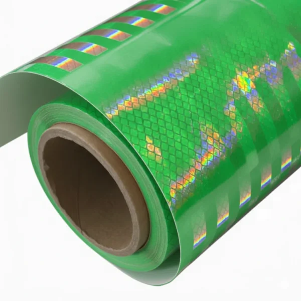 Prism Film Reflective Sheets Prism Film High Intensity Prismatic HIP Green LENS4004