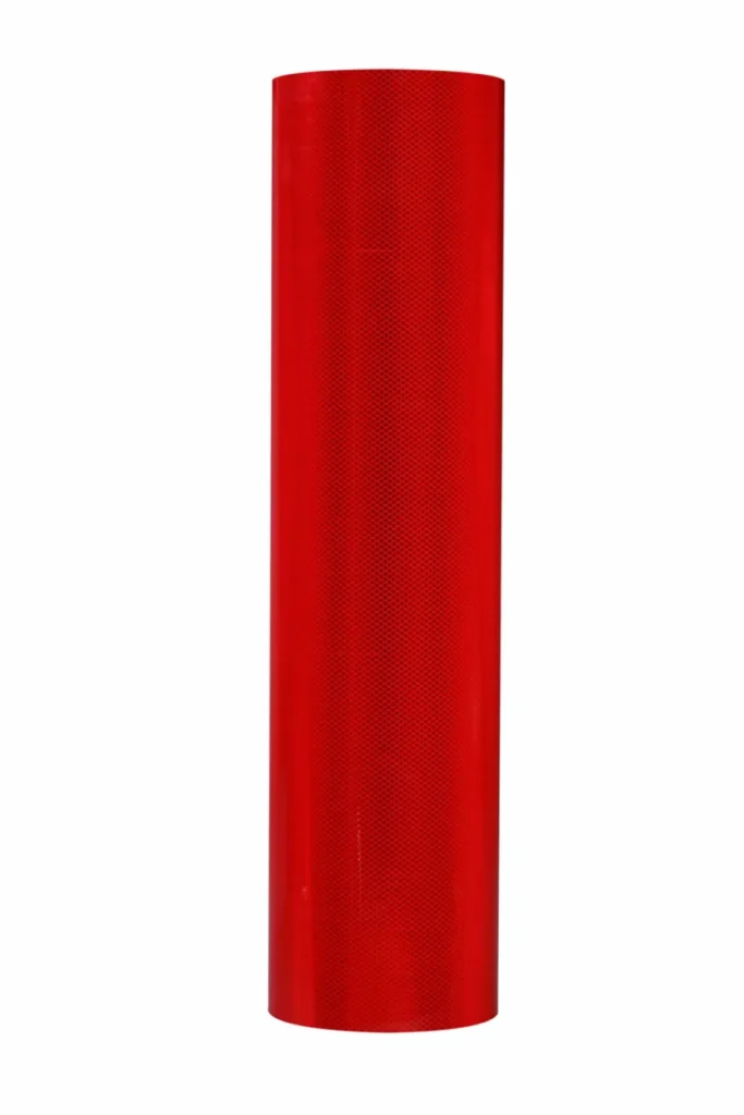 Prism Film Reflective Sheets Prism Film High Intensity Grade HIG Red LENS3003