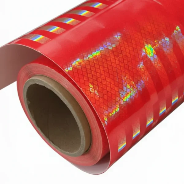 Prism Film Reflective Sheets Prism Film High Intensity Prismatic HIP Red LENS4003