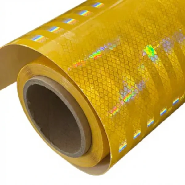 Prism Film Reflective Sheets Prism Film High Intensity Prismatic HIP Yellow LENS4002
